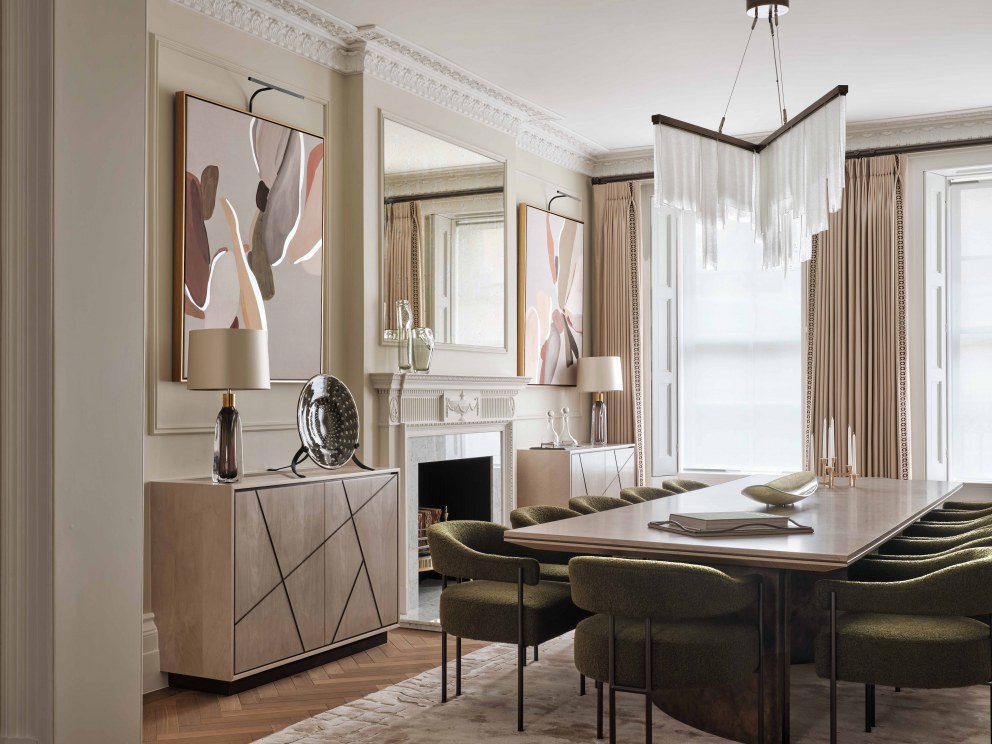 Grade II listed Georgian Townhouse | Dining Room  | Interior Designers